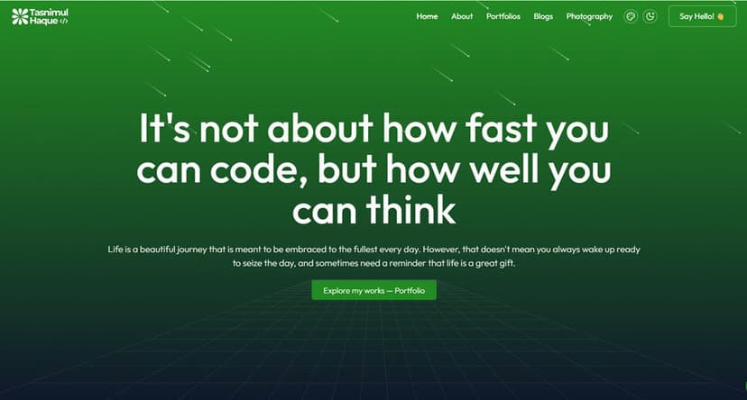 Tasnimul Portfolio