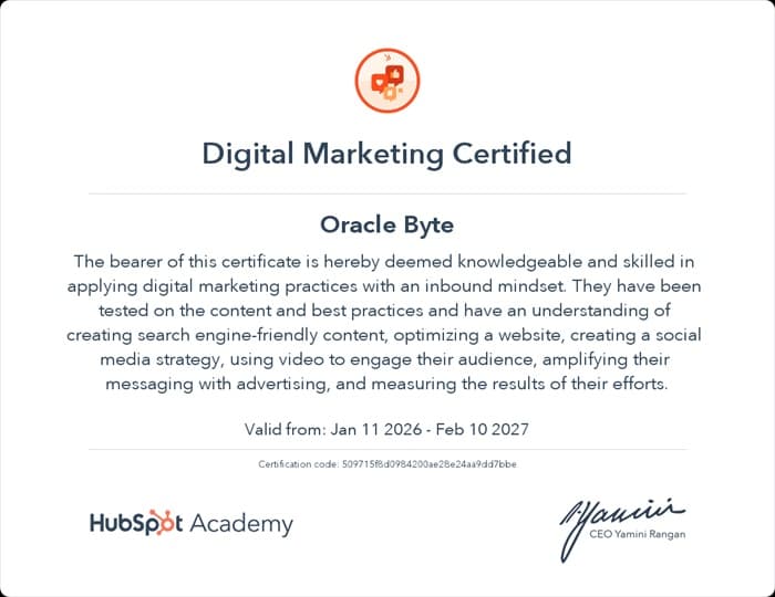 HubSpot Academy