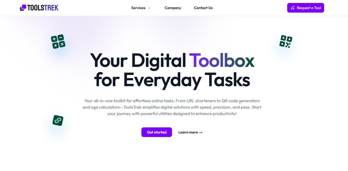 ToolsTrek project screenshot