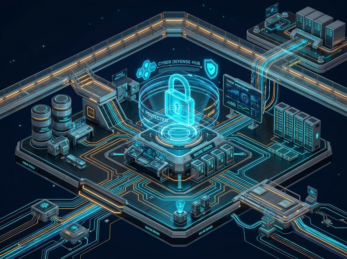 Oracle Byte 3D Cyber Defense Hub